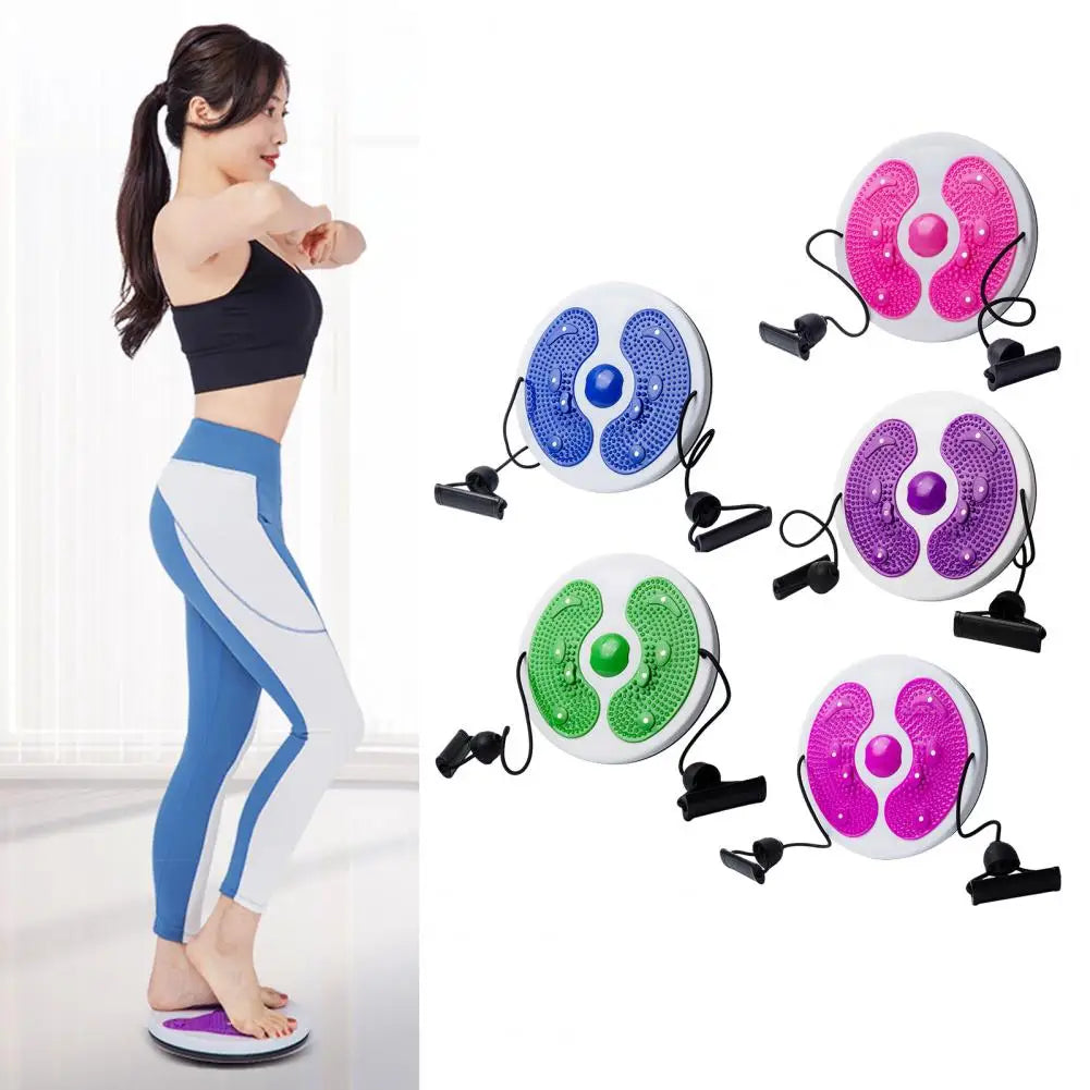 Waist Rotating Disc with Foot Sole Massager!