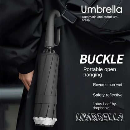 Smart Reverse Folding UV Umbrella!