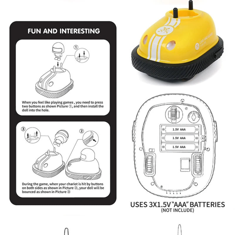 RC Toy 2.4G Super Battle Bumper Car!