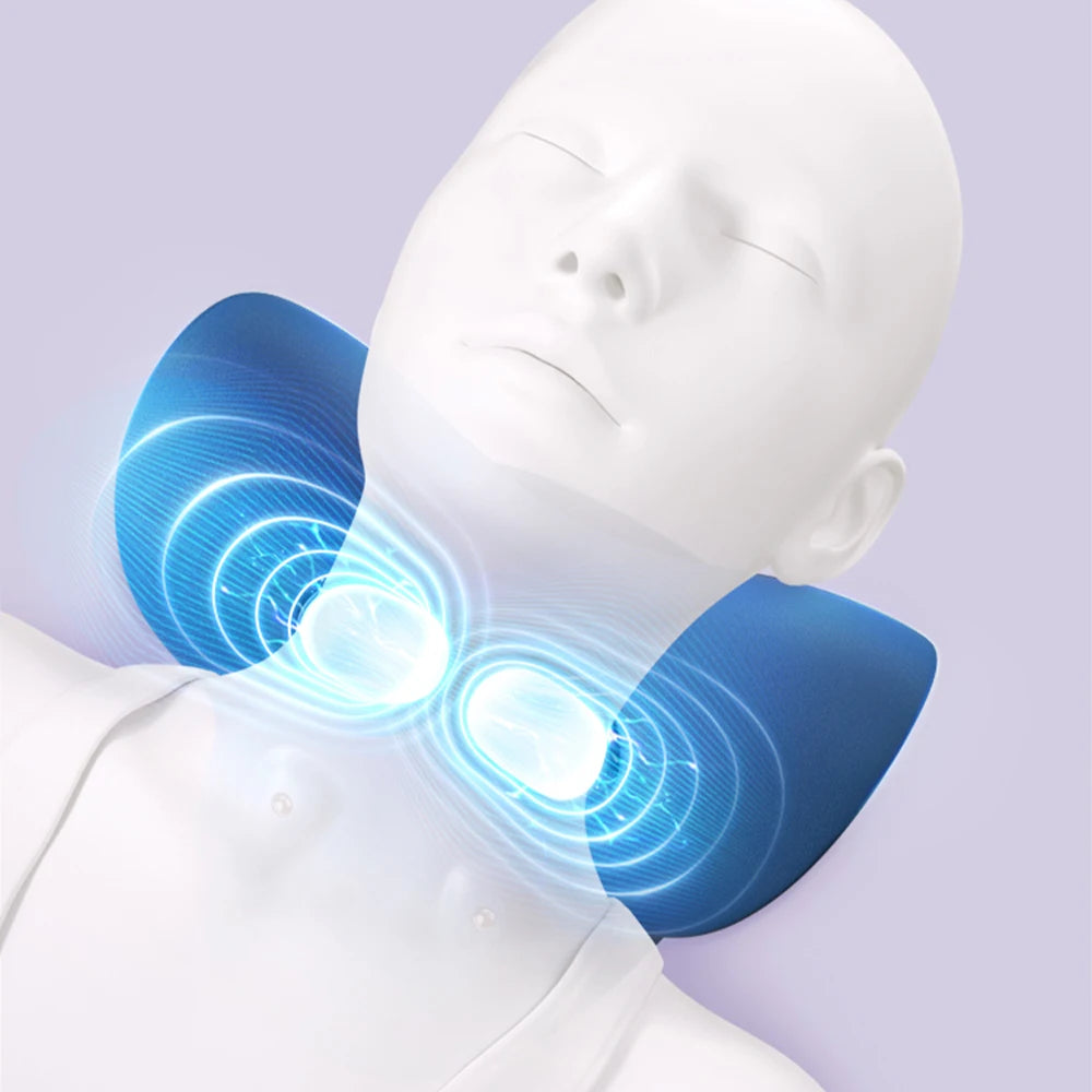 Electric Pulse Neck Massage Pillow!