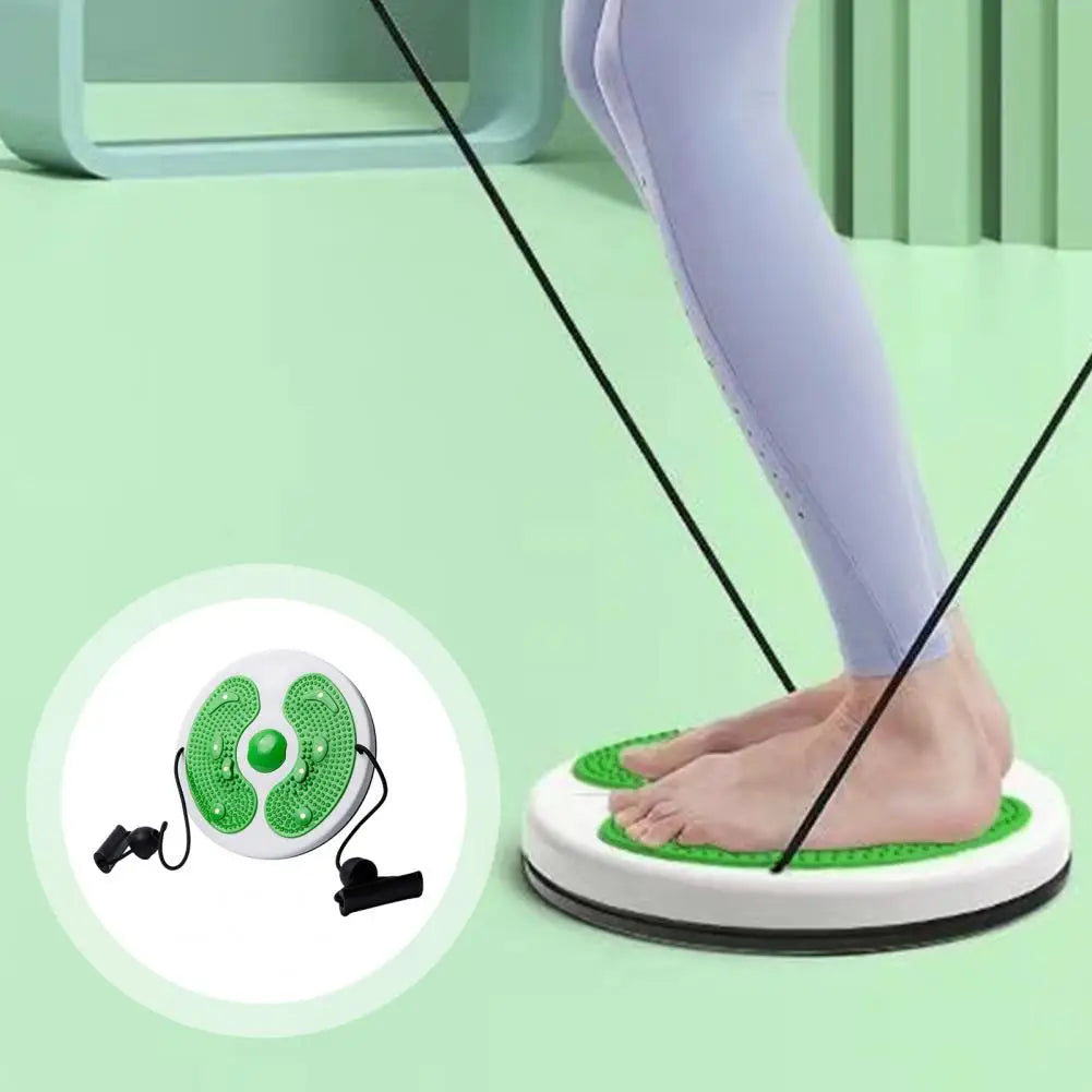 Waist Rotating Disc with Foot Sole Massager!