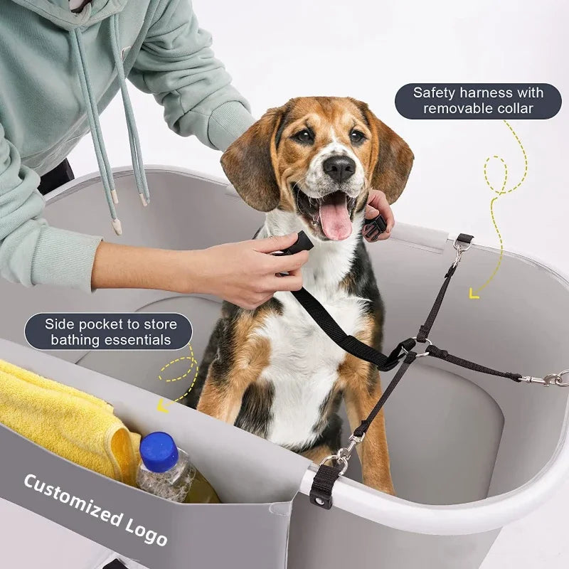 Foldable Dog Bath Tub