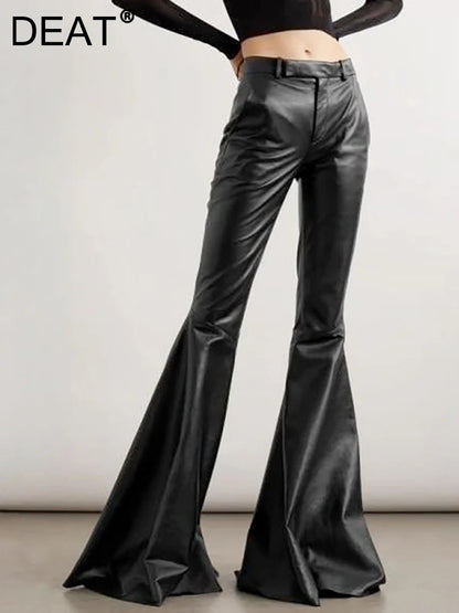 Pu Leather High Waist Pants!