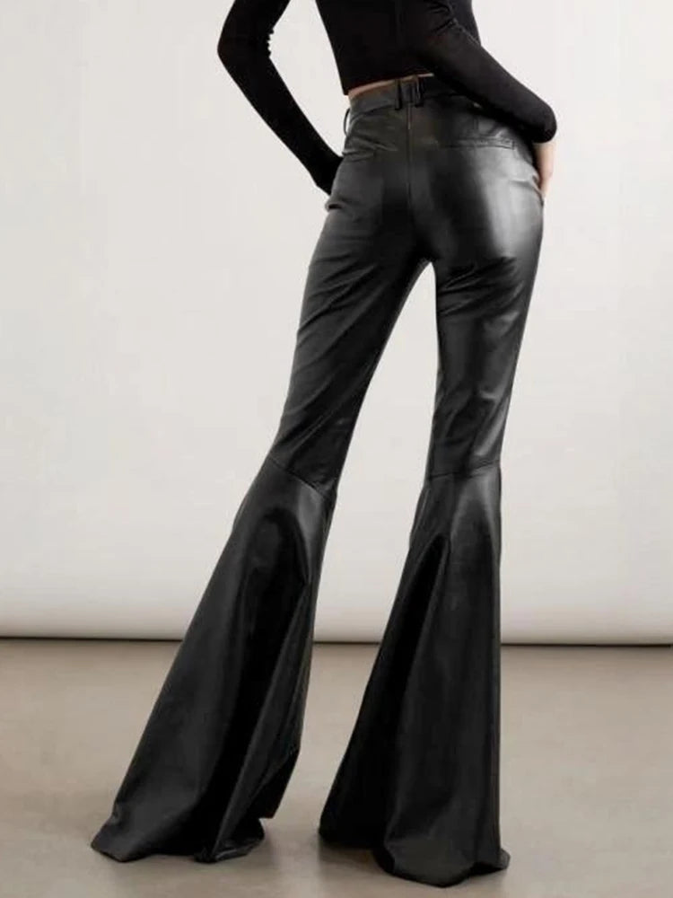 Pu Leather High Waist Pants!