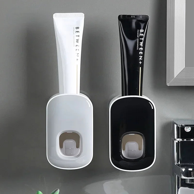 Toothpaste Dispenser &amp; Toothbrush Holder!