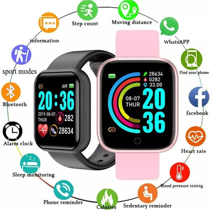 Multifunctional Y68 Smartwatch