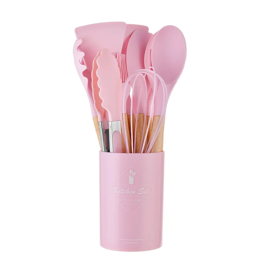 Silicone Cooking Utensils Set