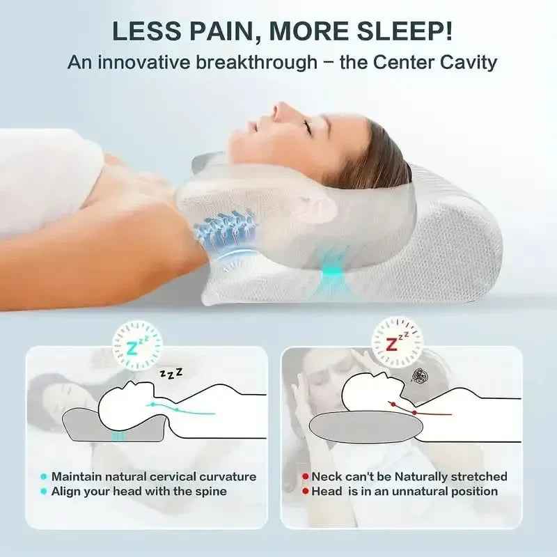 Butterfly Sleep Memory Neck Pillow!