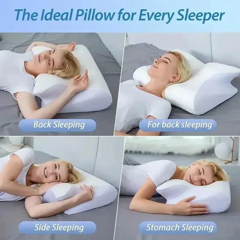 Butterfly Sleep Memory Neck Pillow!