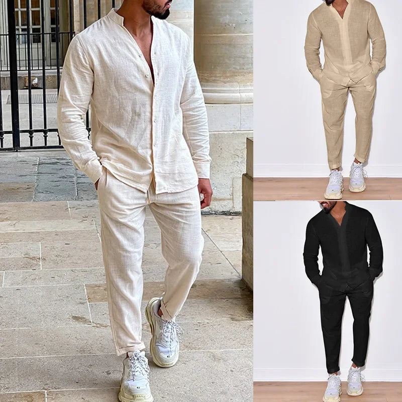 Linen Leisure Suit!