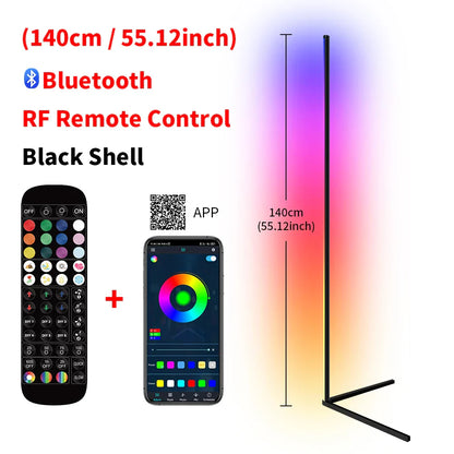 Smart RGB Corner Floor Lamp