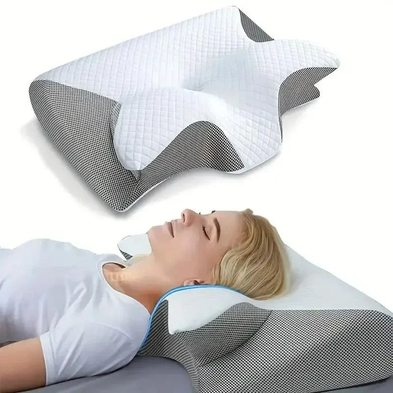 Butterfly Sleep Memory Neck Pillow!