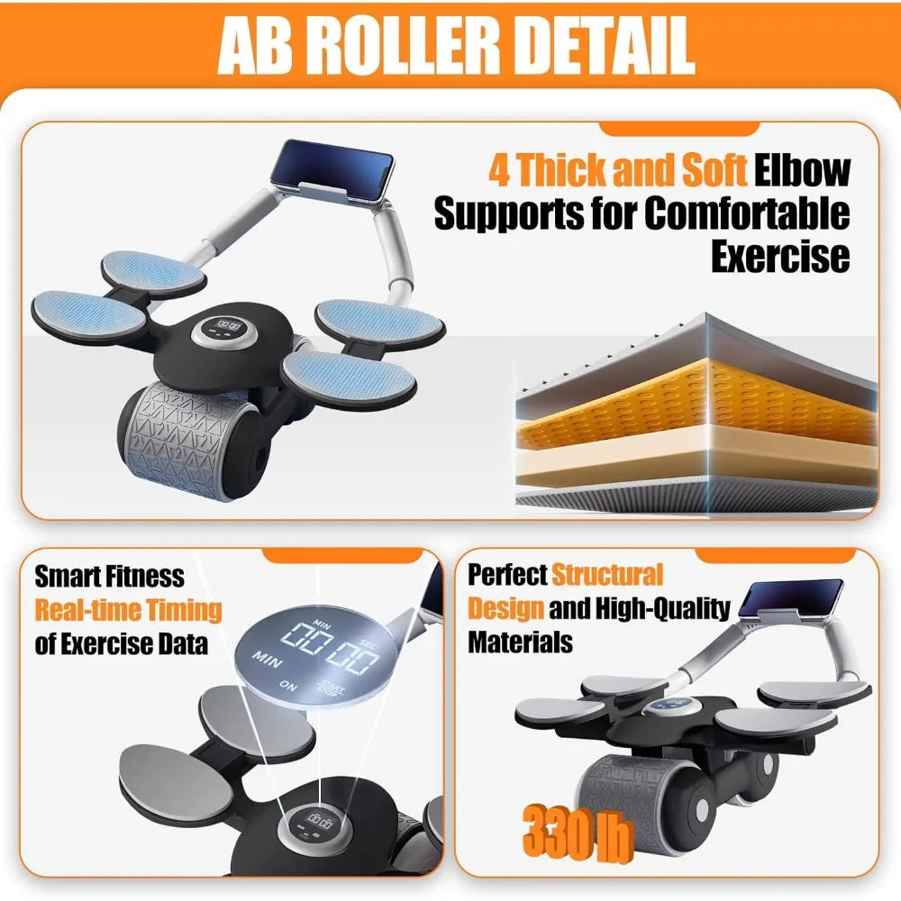 Ailinkor Elite Automatic Rebound Ab Roller!