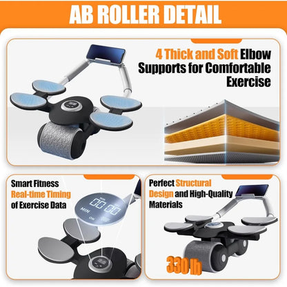 Ailinkor Elite Automatic Rebound Ab Roller!