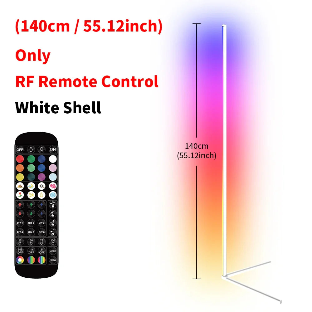 Smart RGB Corner Floor Lamp