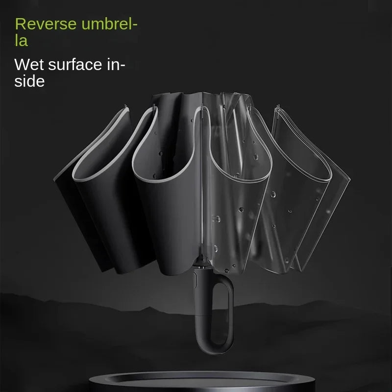 Smart Reverse Folding UV Umbrella!