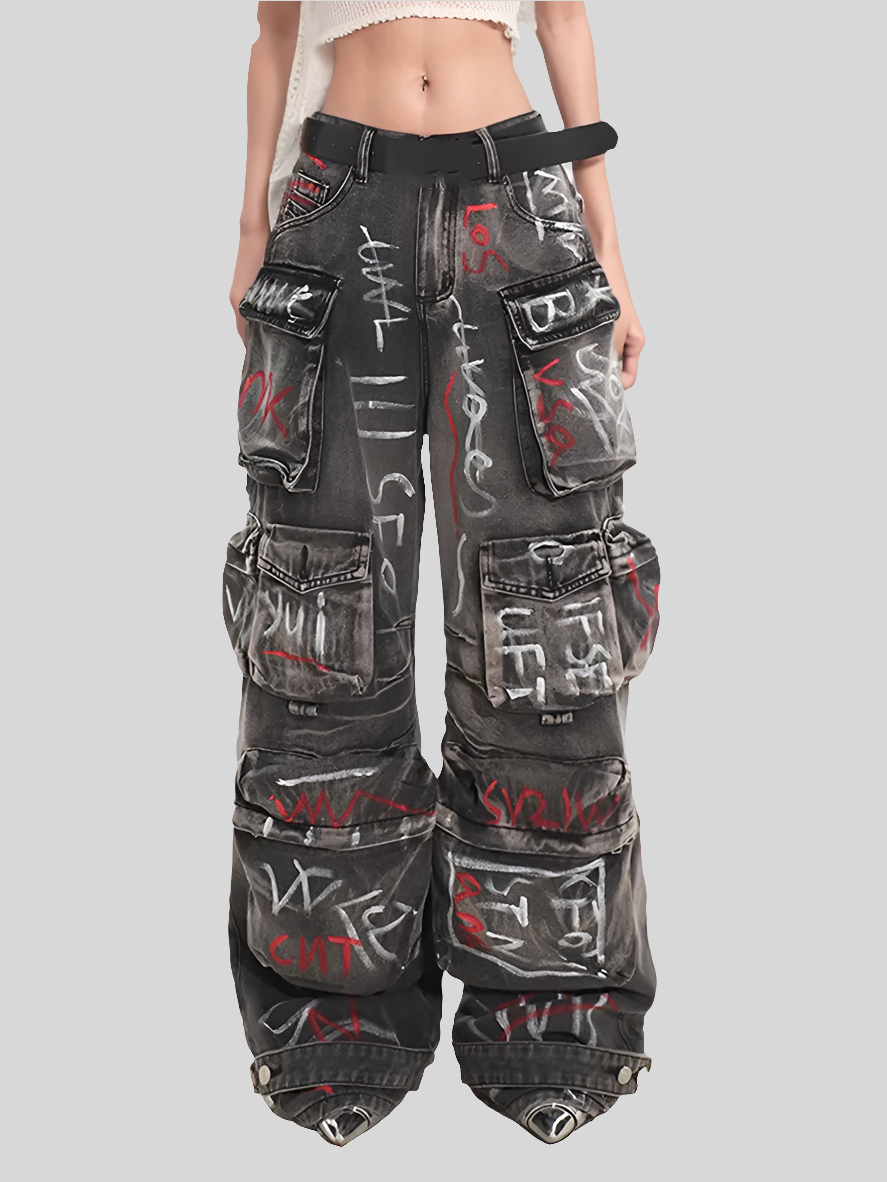 Graffiti Cargo Denim!